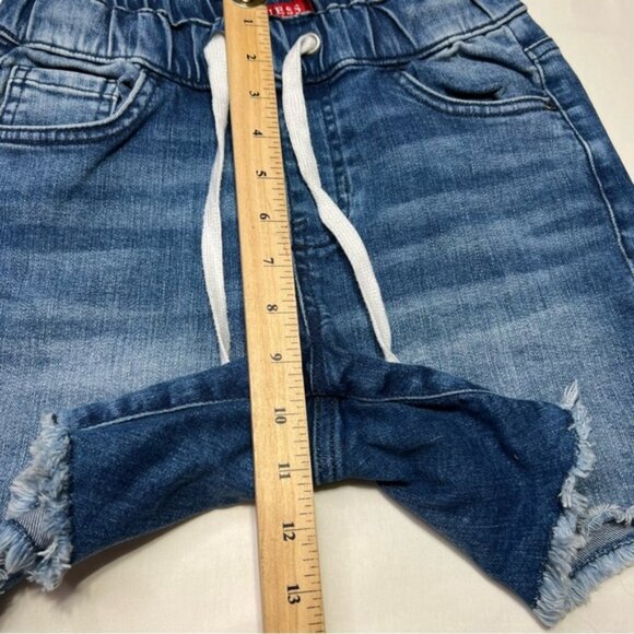 GUESS Women's Blue Denim Shorts - Picture 5 of 6